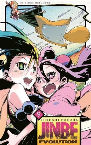couverture, jaquette Jinbe Evolution 9  (Delcourt Manga) Manga
