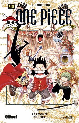 couverture, jaquette One Piece 43 Nouvelle Edition - Française (Glénat Manga) Manga