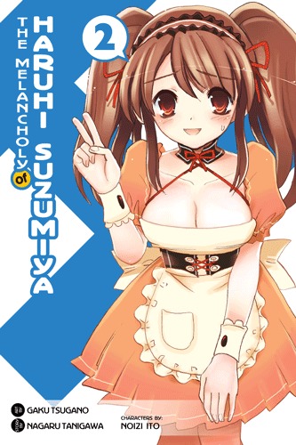 couverture, jaquette La Mélancolie de Haruhi Suzumiya 2 Américaine (Yen Press) Manga