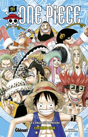 couverture, jaquette One Piece 51 Nouvelle Edition - Française (Glénat Manga) Manga