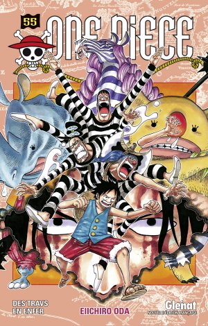 couverture, jaquette One Piece 55 Nouvelle Edition - Française (Glénat Manga) Manga