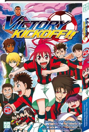 couverture, jaquette Victory Kickoff !! 2  (kazé manga) Manga