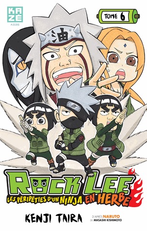 couverture, jaquette Rock Lee - Les péripéties d'un ninja en herbe 6  (kazé manga) Manga