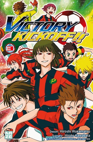 couverture, jaquette Victory Kickoff !! 3  (kazé manga) Manga