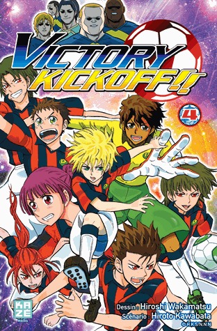 couverture, jaquette Victory Kickoff !! 4  (kazé manga) Manga