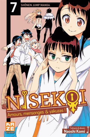 couverture, jaquette Nisekoi 7  (kazé manga) Manga