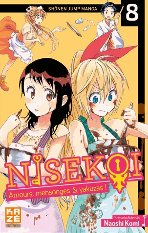 couverture, jaquette Nisekoi 8  (kazé manga) Manga