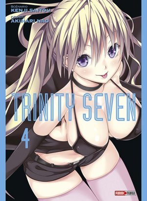 couverture, jaquette Trinity Seven 4  (Panini manga) Manga