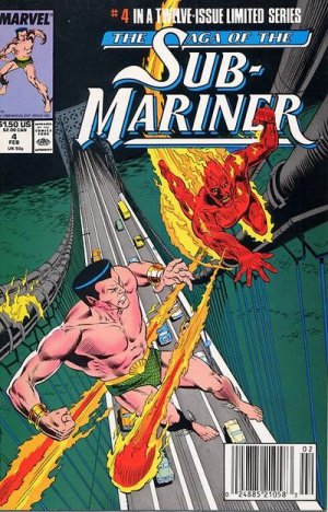 Saga of the Sub-Mariner # 4 Issues (1988 - 1989)