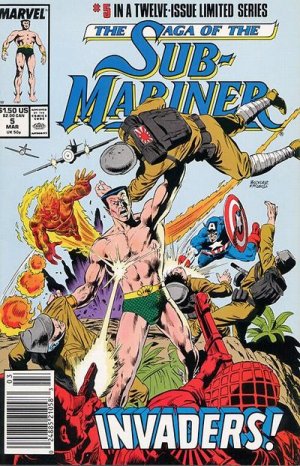 Saga of the Sub-Mariner # 5 Issues (1988 - 1989)