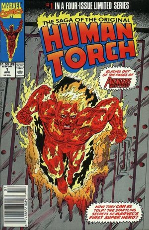 Saga of the Original Human Torch 1 - The Lighted Torch