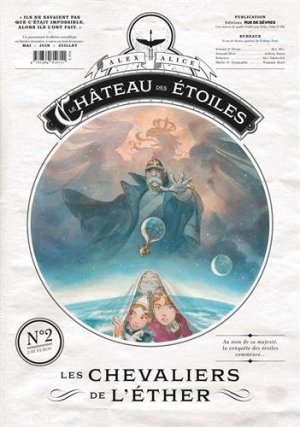 couverture, jaquette Le Château des Etoiles 2  - Les chevaliers de l'étherGazette (rue de sèvres) BD