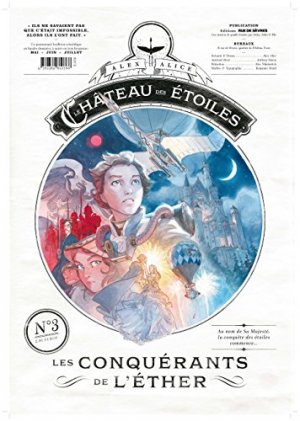 couverture, jaquette Le Château des Etoiles 3  - Les conquérants de l'étherGazette (rue de sèvres) BD