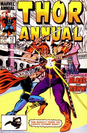 couverture, jaquette Thor 12  - The Blood of Dawn!Issues V1 Annuals (1966 - 2009) (Marvel) Comics