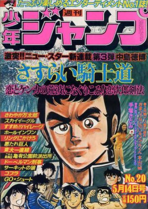 couverture, jaquette Weekly Shônen Jump 20 1979 (Shueisha) Magazine de prépublication