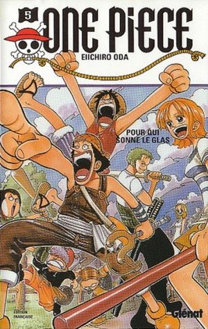 couverture, jaquette One Piece 5 2ème édition (Glénat Manga) Manga