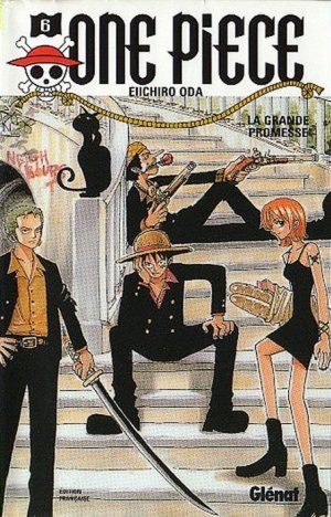 couverture, jaquette One Piece 6 2ème édition (Glénat Manga) Manga