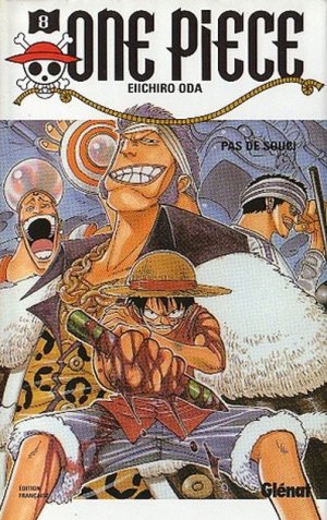 couverture, jaquette One Piece 8 2ème édition (Glénat Manga) Manga