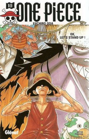 couverture, jaquette One Piece 10 2ème édition (glénat manga) Manga