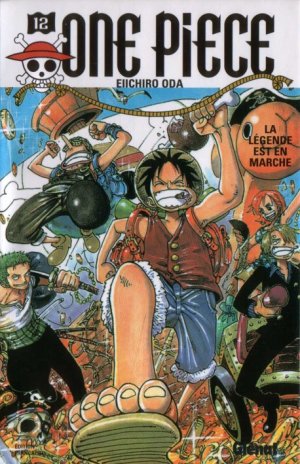 couverture, jaquette One Piece 12 2ème édition (Glénat Manga) Manga