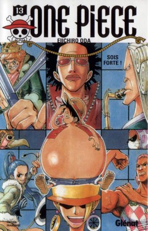 couverture, jaquette One Piece 13 2ème édition (Glénat Manga) Manga