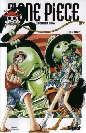 couverture, jaquette One Piece 14 2ème édition (Glénat Manga) Manga