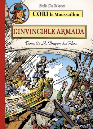 couverture, jaquette Cori le moussaillon 3  - L'invincible Armada - tome 2 : le dragon des mersLimitée (BD Must Editions) BD