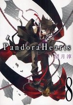 couverture, jaquette Pandora Hearts 8  (Square enix) Manga