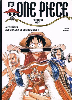 couverture, jaquette One Piece 2 1ère édition (Glénat Manga) Manga