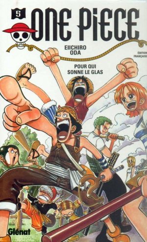 couverture, jaquette One Piece 5 1ère édition (Glénat Manga) Manga