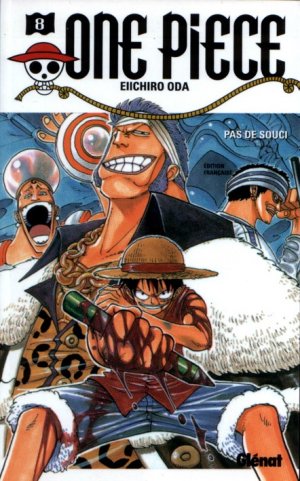couverture, jaquette One Piece 8 1ère édition (Glénat Manga) Manga