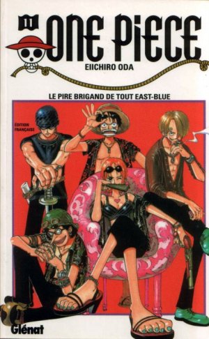 couverture, jaquette One Piece 11 1ère édition (Glénat Manga) Manga