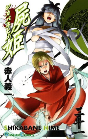 couverture, jaquette Shikabane Hime 21  (Square enix) Manga