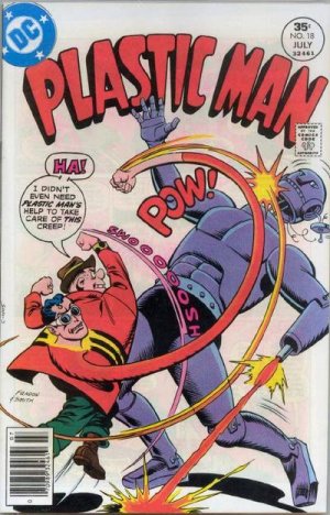 Plastic Man 18 - Professor Klean the Mad Crusader