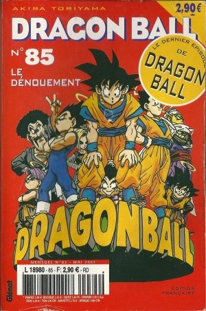 couverture, jaquette Dragon Ball 85 Kiosque v2 (Glénat Manga) Manga