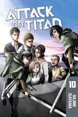 couverture, jaquette L'Attaque des Titans 10 Américaine (Kodansha Comics USA) Manga