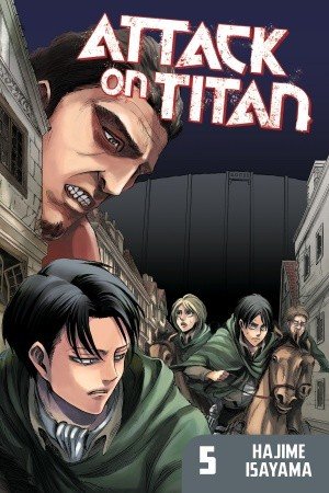 couverture, jaquette L'Attaque des Titans 5 Américaine (Kodansha Comics USA) Manga