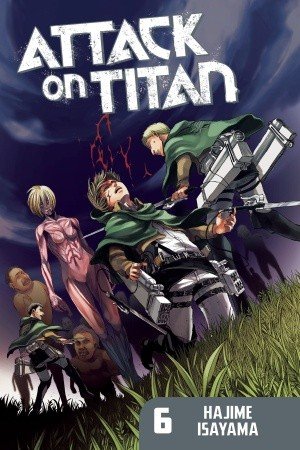 couverture, jaquette L'Attaque des Titans 6 Américaine (Kodansha Comics USA) Manga