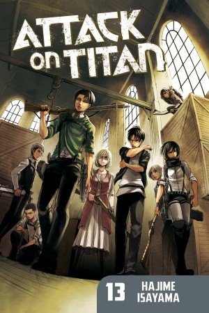 couverture, jaquette L'Attaque des Titans 13 Américaine (Kodansha Comics USA) Manga