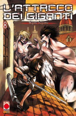 couverture, jaquette L'Attaque des Titans 8  (Planet Manga) Manga