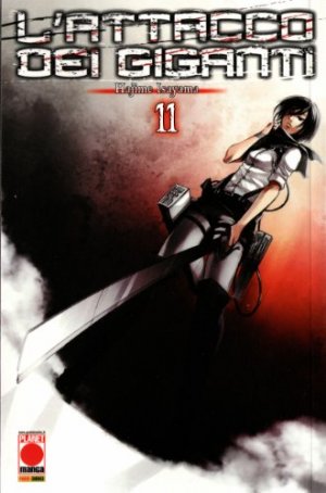 couverture, jaquette L'Attaque des Titans 11  (Planet Manga) Manga