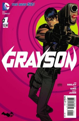 couverture, jaquette Grayson 1  - GraysonIssues V1 (2014 - 2016) (DC Comics) Comics