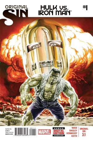 couverture, jaquette Original Sin 3.1  - Hulk Vs. Iron Man #1Issues (2014) (Marvel) Comics