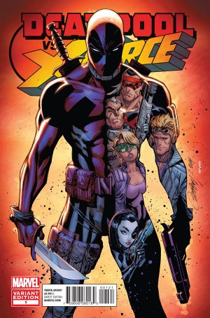 Deadpool Vs. X-Force 1 - issue 1 (J Scott Campbell Variant Cover)