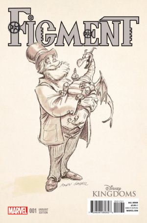 Figment 1 - Journey Into Imagination Part 1 (Sketch Variant Cover)