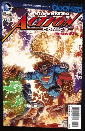 couverture, jaquette Action Comics 33  - 33 - cover #1Issues V2 (2011 - 2016) (DC Comics) Comics
