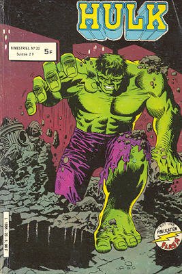 The Incredible Hulk # 20 Kiosque Arédit V1 (1976 - 1983)