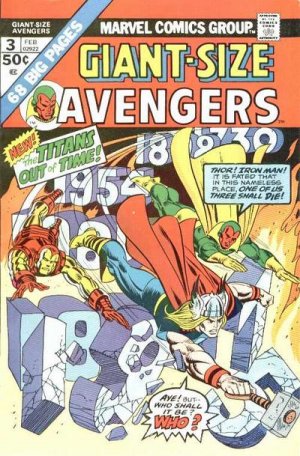 Giant-Size Avengers 3 - ... What Time Hath Put Asunder!