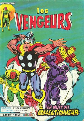 couverture, jaquette Avengers 3  - La nuit du CollectionneurKiosque V2 (1984 - 1985) (Arédit) Comics