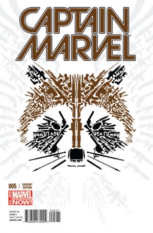 Captain Marvel 5 - Higher, Further, Faster, More. Part Five (Guardians of the Galaxy Variant Cover)